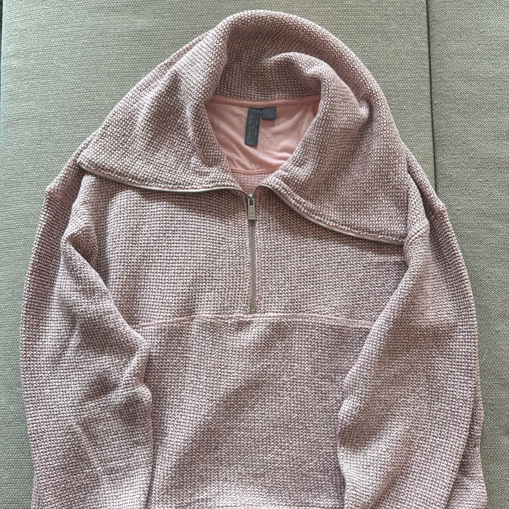 Sweaty Betty quarter zip sweater size small